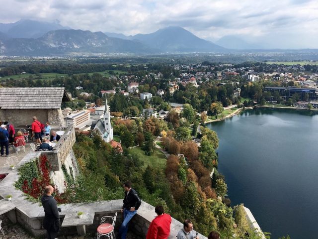 Bled Castle View