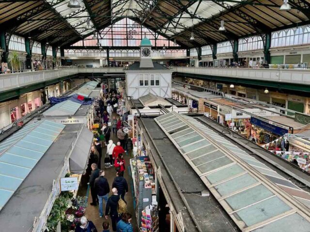 Cardiff Market From Balcony