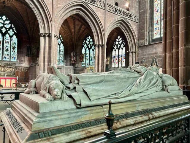 Tomb Inside Chester Cathedral